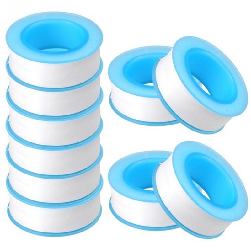 10 Stks/partij Roll Sanitair Joint Loodgieter Montage Draad Seal Tape Ptfe Voor Waterleiding Sanitair Afdichting Tapes