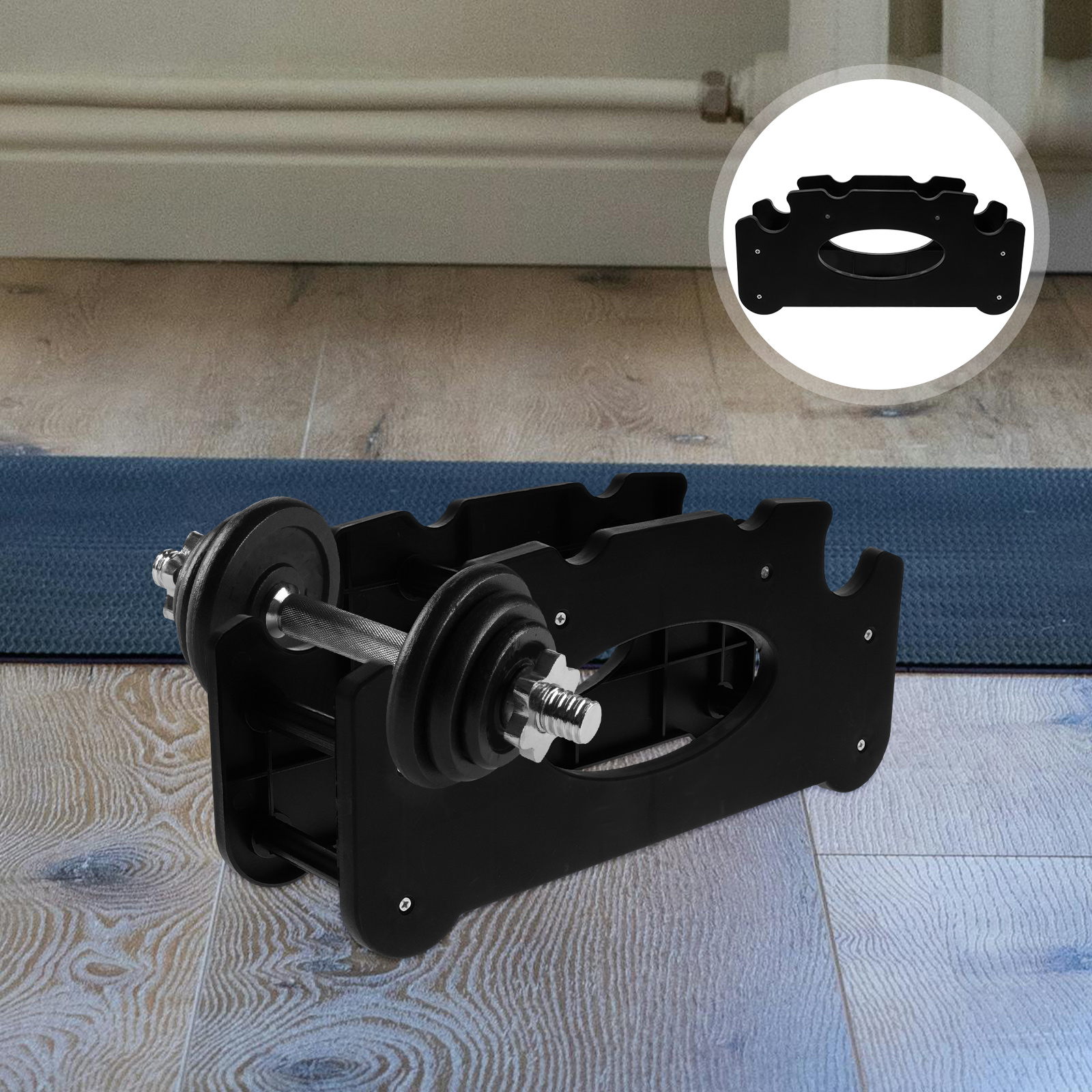 Huishoudelijke Halterrek Accessoires Man Gewicht voor Home Gym Halters Pp Houder: Default Title