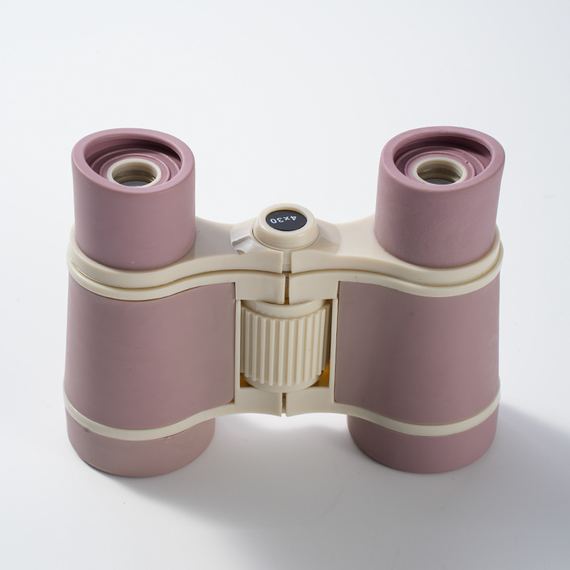 1 stuks verrekijker vergrootglas portablemagnification schokbestendige telescoop voor verjaardagscadeautjes: Paars