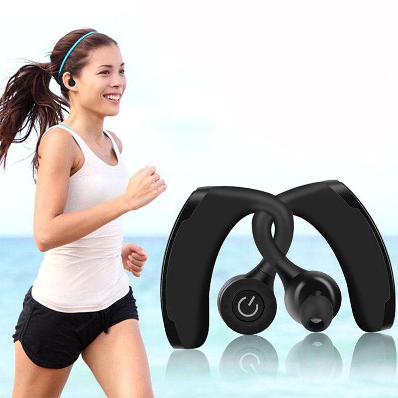 Waterdichte Bluetooth 5.0 Headset Draadloze Koptelefoon Hifi Draadloze Headset Hoofdtelefoon Handsfree