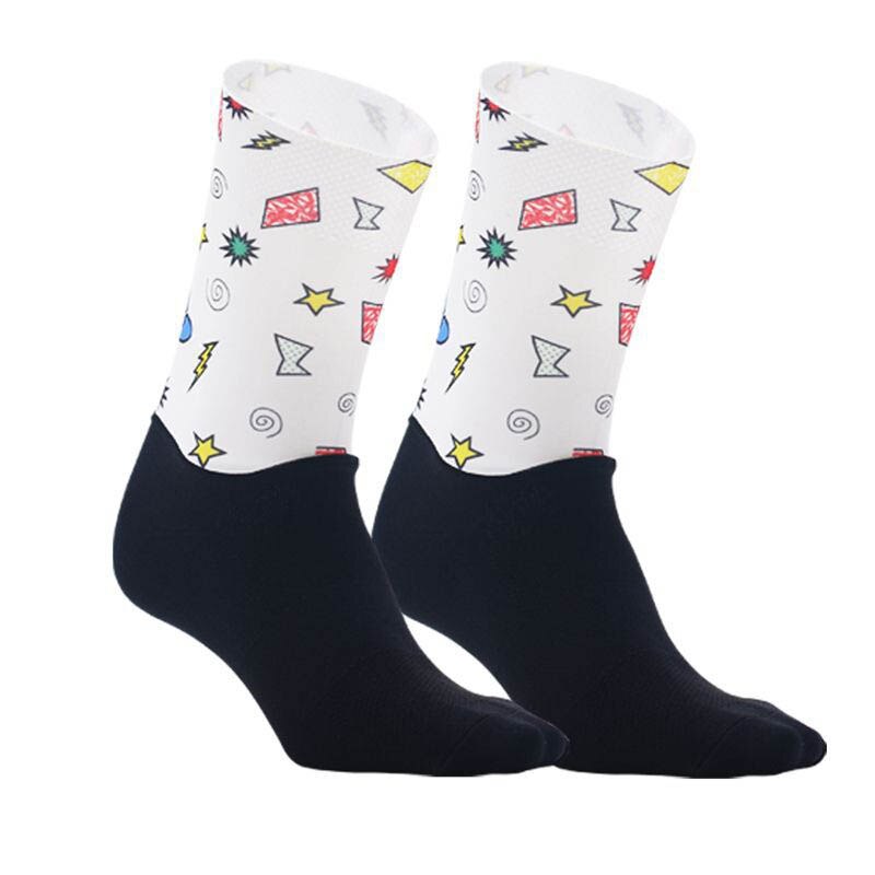 2020 qualidade nova unisex meias de ciclismo dos homens ao ar livre montar esportes wearproof calçado de bicicleta para meias da bicicleta estrada correndo basquete: 7