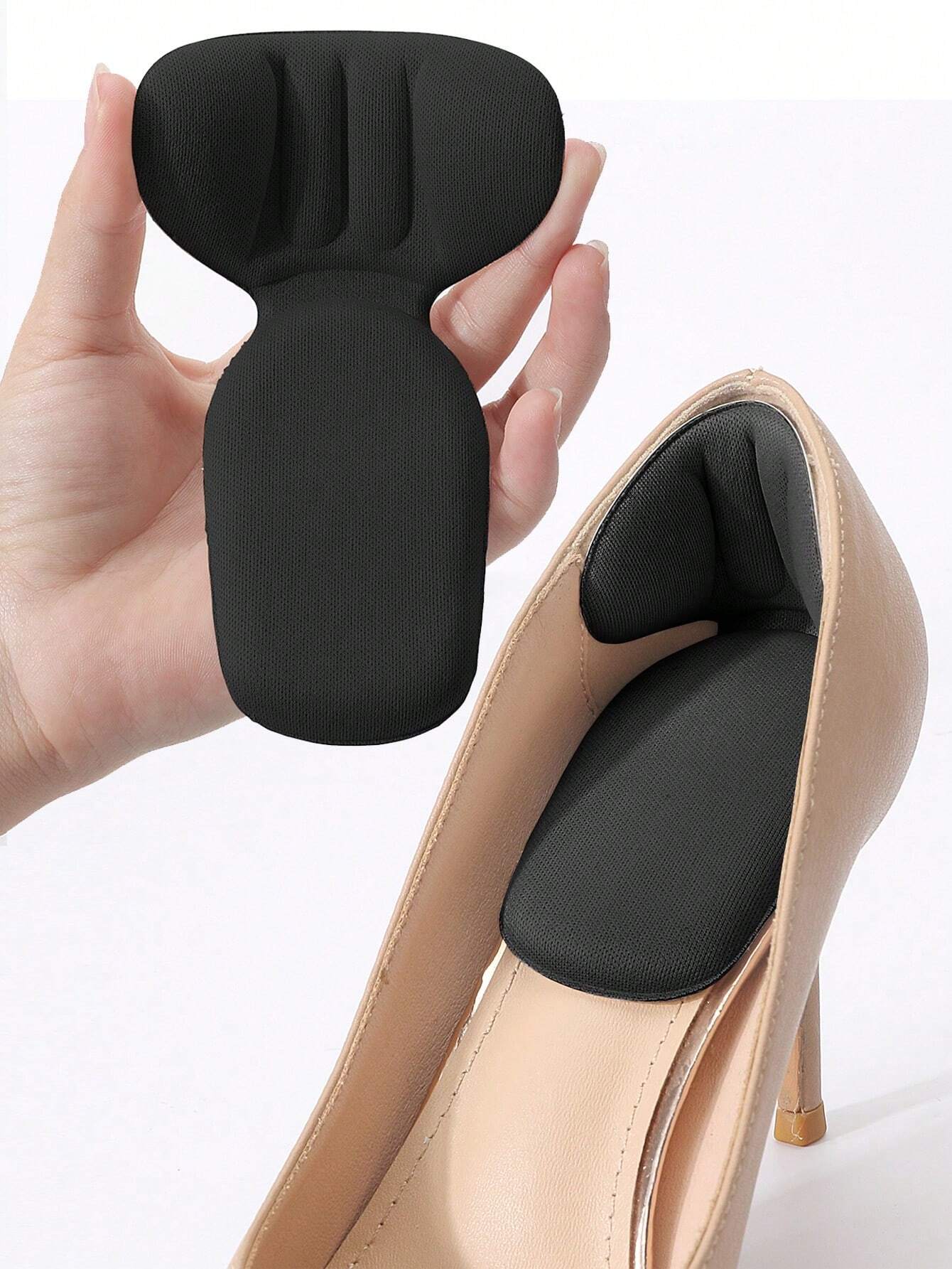 1 paio di cuscinetti pro tallone, inserti pro scarpe larghe, cuscinetti pro tallone, comode pro scarpe troppo grandi, uomini e donne, riempitivo migliorato pro scarpe
