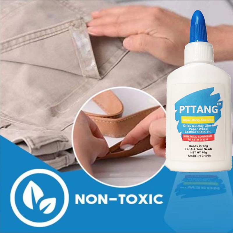 Ultra-vara costurar roupas de tecido de cola universal reparação rápida secagem rápida à prova dwaterproof água