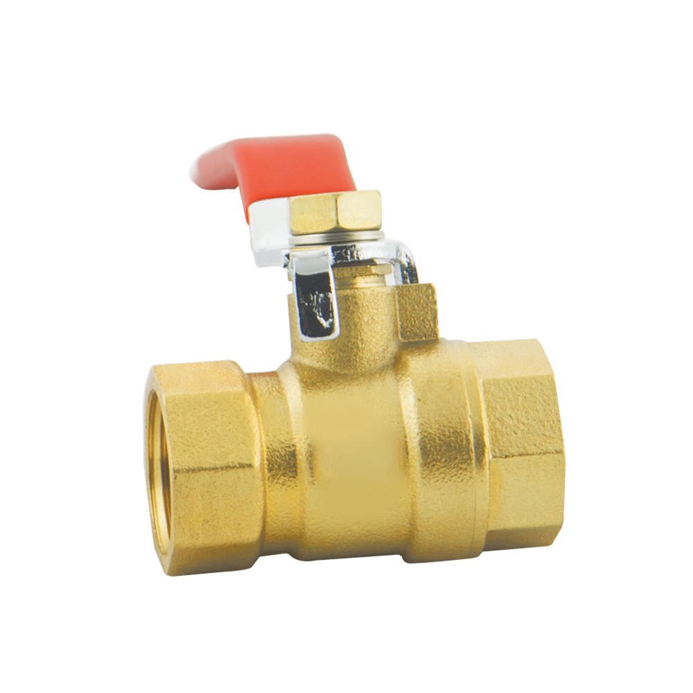 Copper Thread Internal Valve 1/2" Male Thread Ball Valve Tube Joint Connector Garden Bathroom Supplies