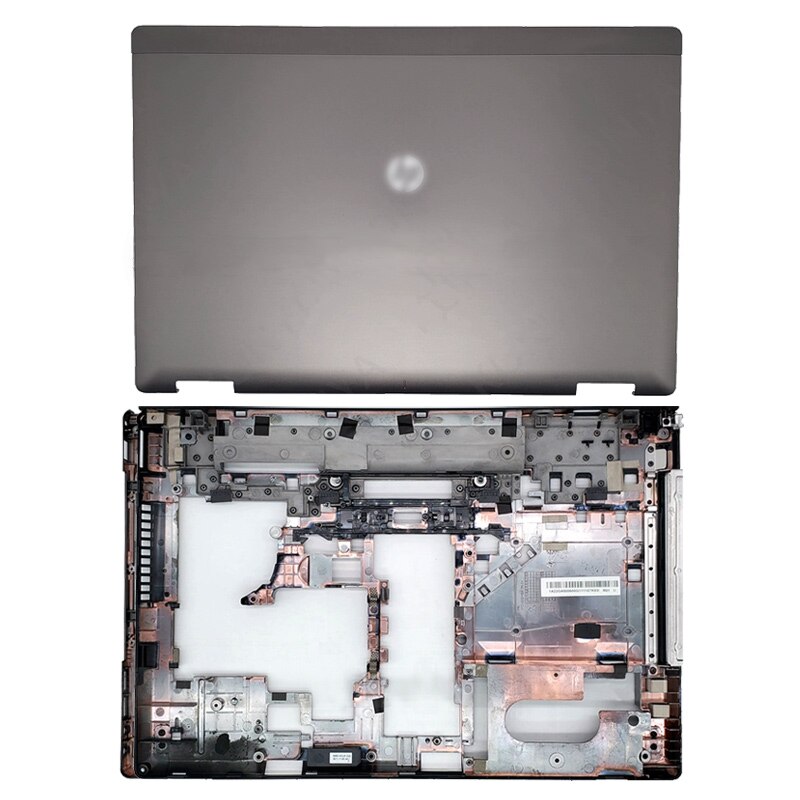 laptop lcd bakdeksel/frontramme/hengsler/håndleddstøtte/bunndeksel til hp probook 6560b 6570b 641202-001 641205-001 644695-001: Annonseomslag