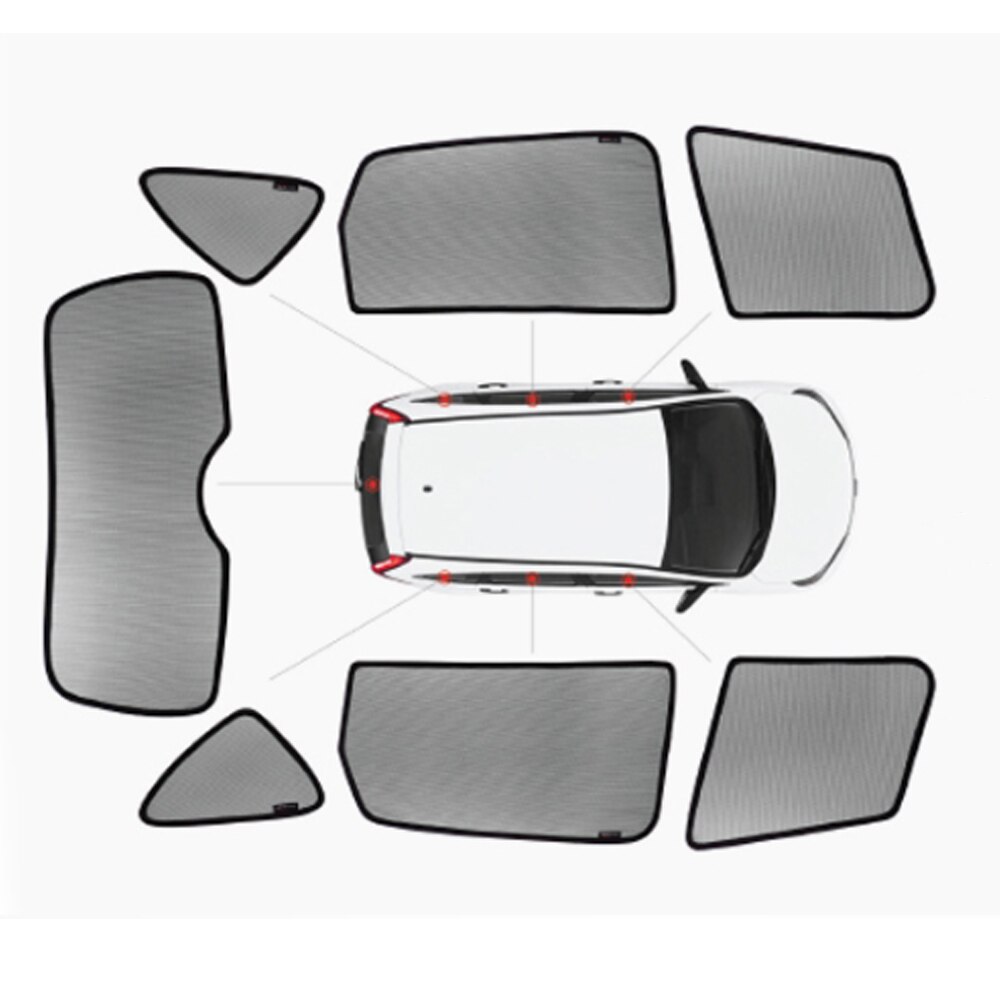 Fit For Hyundai Tucson Car Window Sunshield Sunproof Cover Sun Shade Side Window Sunshades Mesh Accessories