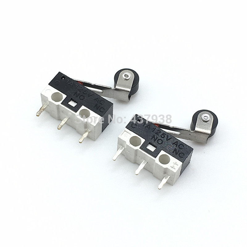 10 pcs Eindschakelaar Drukknop 1A 125 V AC Muis Switch 3 Pins Micro Schakelaar