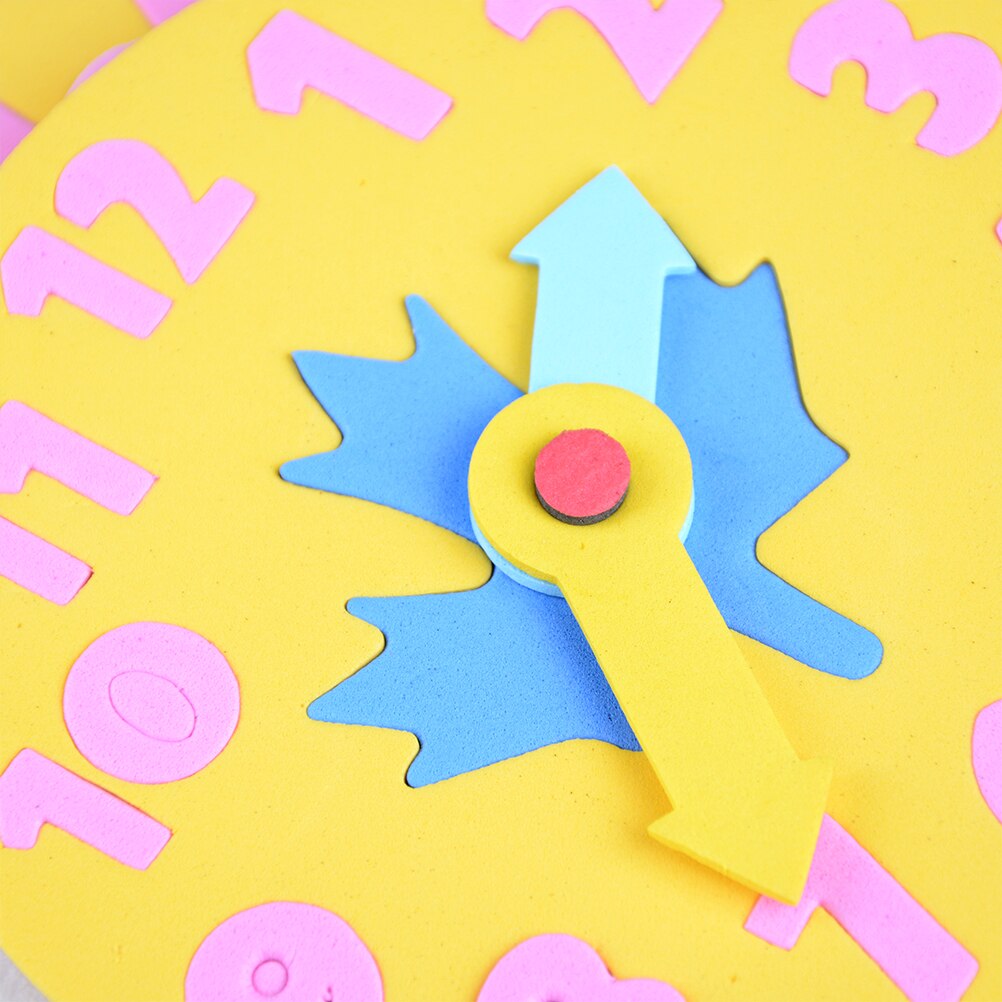 1 Stuk Leren Onderwijs Speelgoed Fun Math Game Voor Kinderen Baby Speelgoed 3-6 Jaar Oude Kinderen Diy eva Klok
