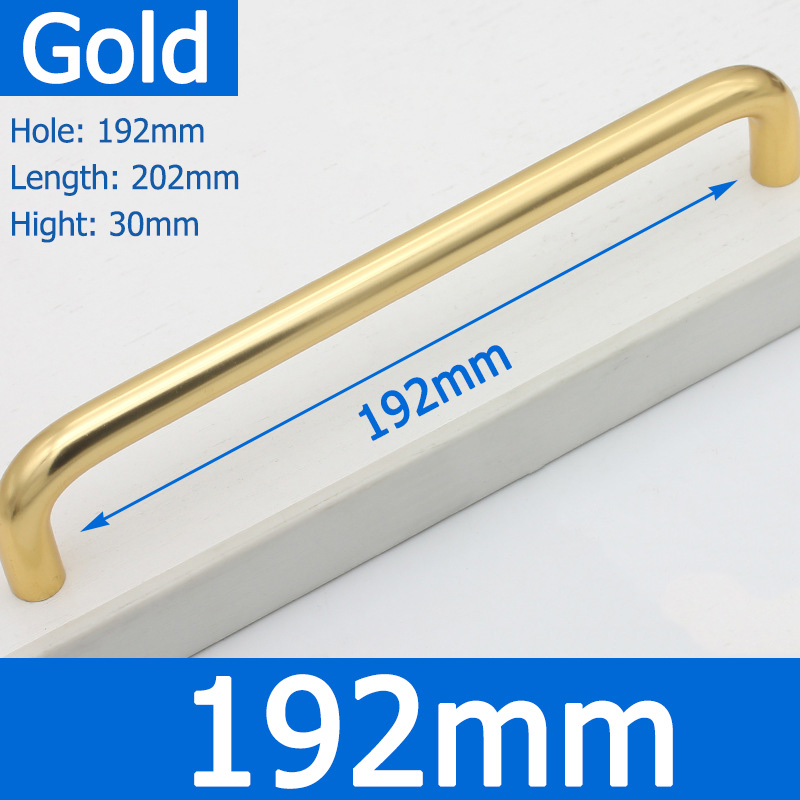 2pcs Length 64 96 128 160 192 256mm 303-Type Cabinet Handles Kitchen Door Handle Drawer Knob Aluminum Alloy Wardrobe Door Handle: Blue