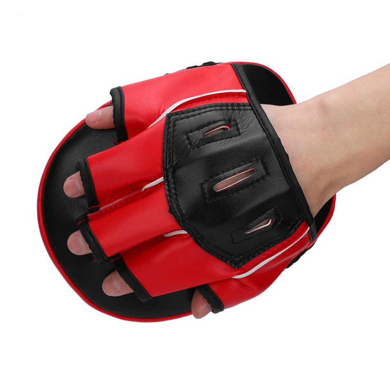 1pc Muay Thai Curved Hand Target Boxing Pads Kicking Punching Training Curved Hand Target