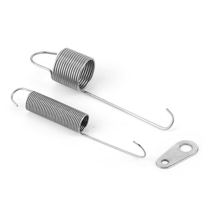 Car Carburetor Throttle Cable Bracket with Dual Return Spring Set Stainless Steel Parts