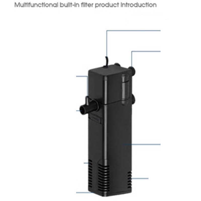 Dyk vand filter pumpe akvarie akvarium dam oxygen stigende pumpe værktøj akvarie filter tilbehør-eu stik