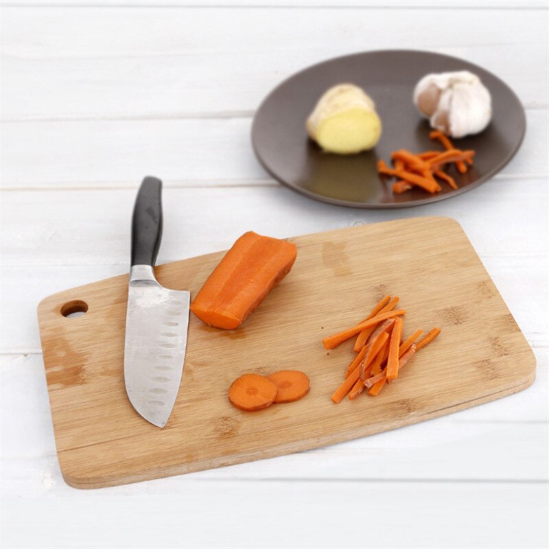 Hangable Cutting Board Covenient Multi-functional Natural Healthy Bamboo Durable Chopping Board for Restaurant Home Kitchen Tool