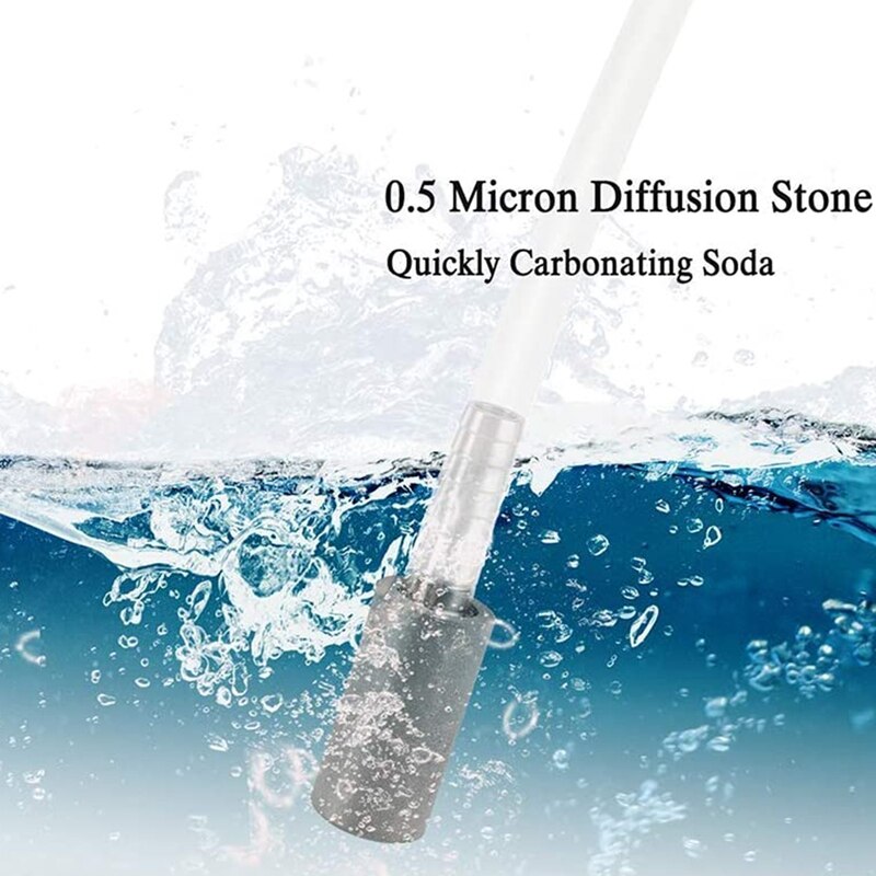 Aeration Stone 0.5 Micrometre Home Brew Stainless Steel Beer Oxygenation Diffusion Stone(Pack of 2)