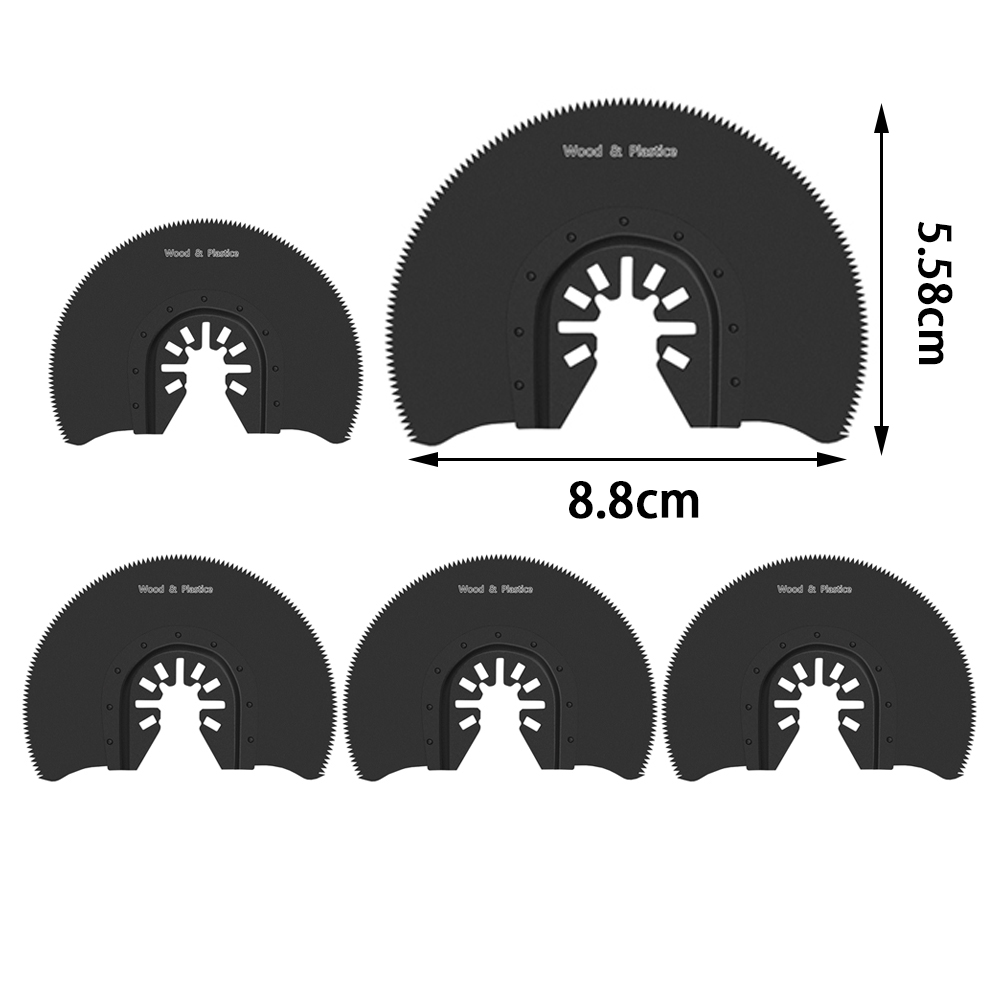 Multitool-Klingen, oszillierendes Sägeblatt, Multifunktions-Sägeblatt, Sägeblatt, Renovator, Multi-Schneideblatt zum Schneiden von Holz, Metall und Kunststoff: Gelb