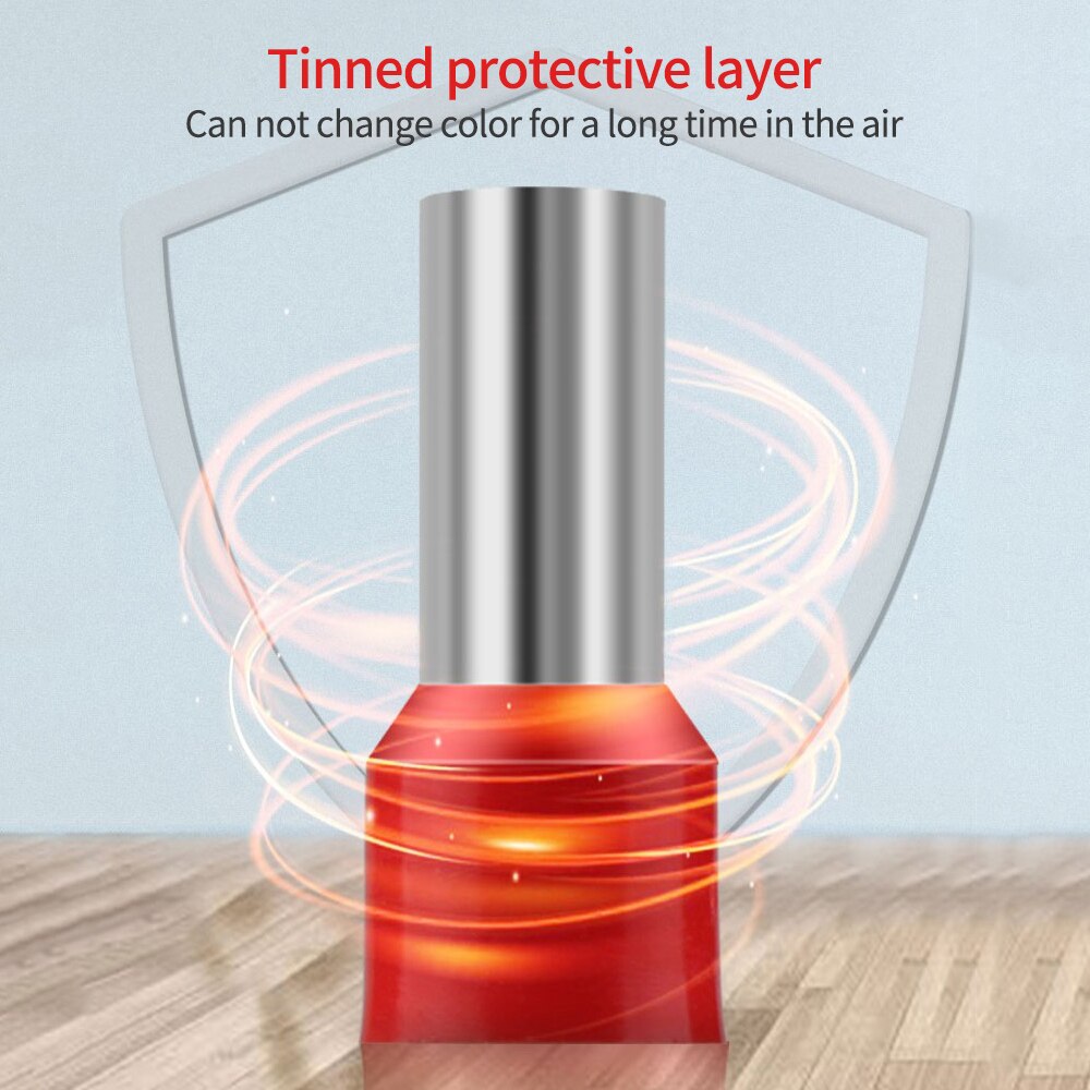 Crimp Ring tip Insulated terminal block electric wire connector pin tube terminal ejector kit for wiring