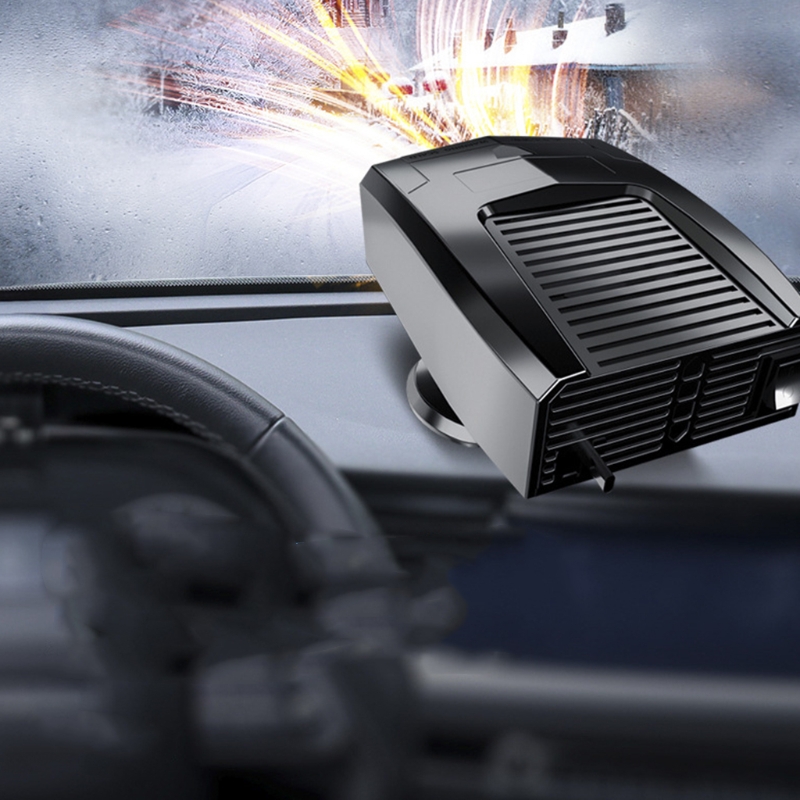 Calefacción eléctrica D7YA para coche, ventilador de 12/24V, 180W, desempañador de parabrisas, Descongelador, máquina de calefacción Interior