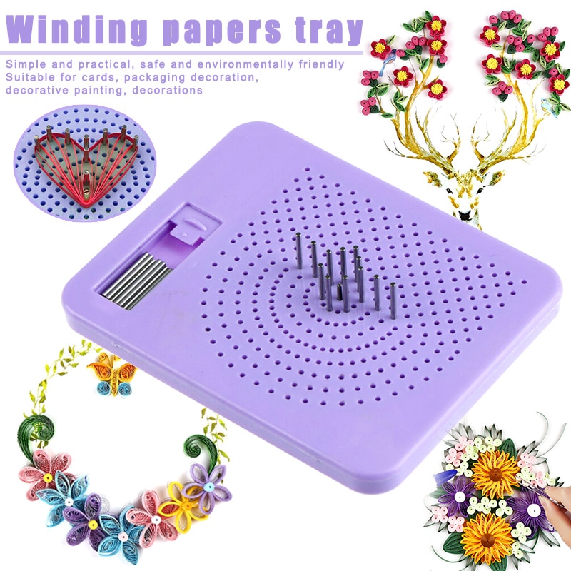 Economical Quilter Grid Guide Kit For Paper DIY Quilling Handmade Paper Craft Tools