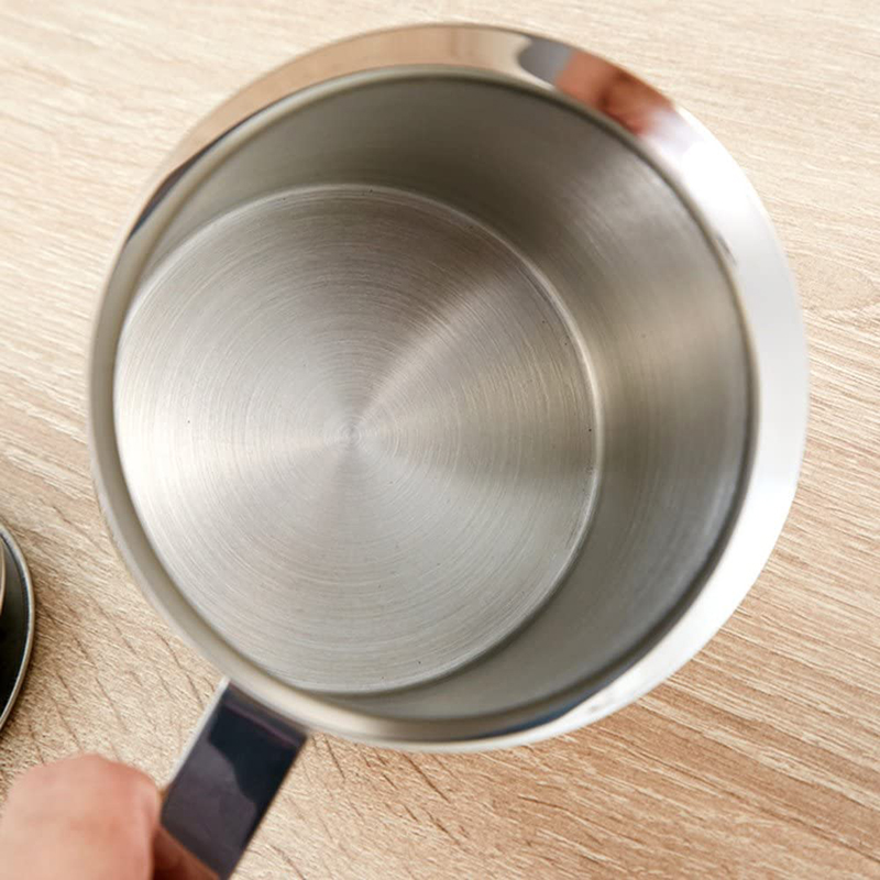Rustfrit stål manuel mælkeskummer håndpumpe flødekande dobbelt mesh kaffe mælkeskum skumkande kande skum skum kop markørkander