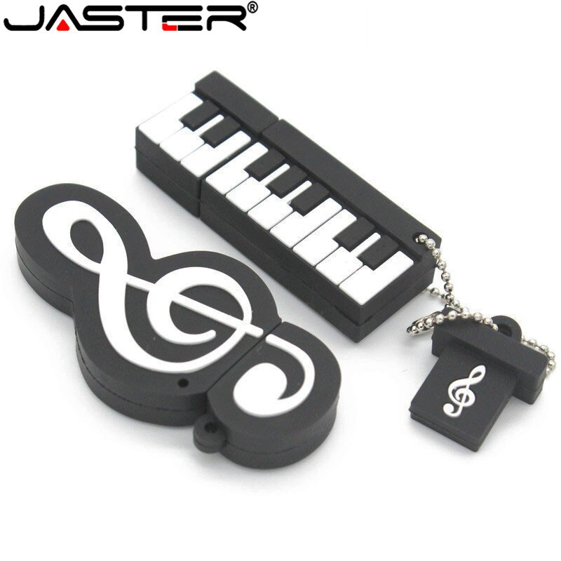 JASTER Mini cute accordion pendrive 4GB 8GB 16GB 32GB 64GB usb flash drive cool piano memory Stick music U disk