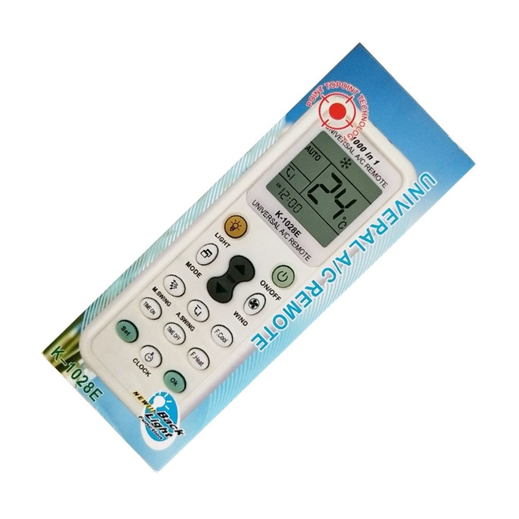 Global Universal Air Conditioner Remote Control Simple Operation K-1028E Durable Conditioning Control High Sensitivity RF ONLENY