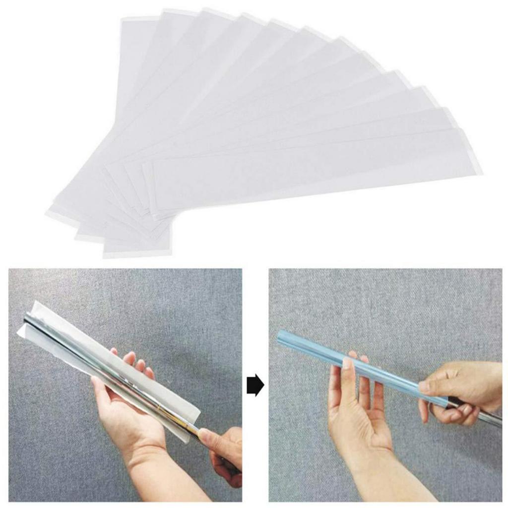 12pcs/set Golf Grip Tape 8.6x2'' Club Shaft Pre-Cut Double-sided Adhesive Regrip Strip Iron Wedge Putter Gripping Tape