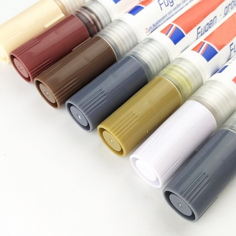 Tile Grout Coating Marker Wall Floor Ceramic Tiles Gaps Repair Pen QJY99