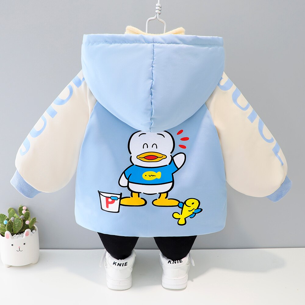 Huva flickor sammetsjacka söt bebis pojkar trenchjacka solskyddskläder för pojke flicka kappa patchwork topp