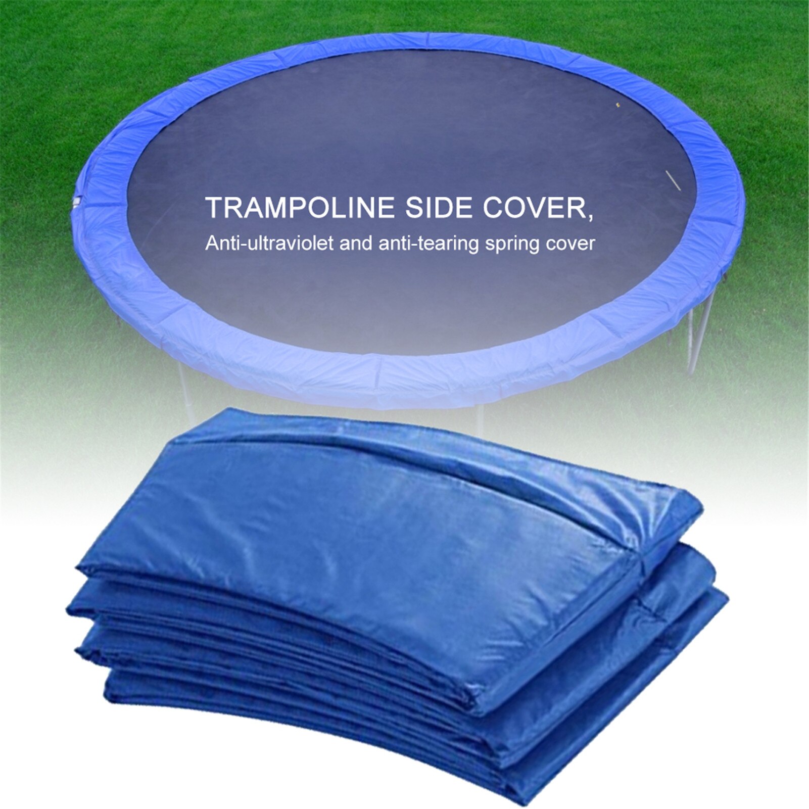 Universal udskiftning af trampolin sikkerheds pad trampolin pad beskyttelse cover fjeder cover langvarig trampoline edge cover