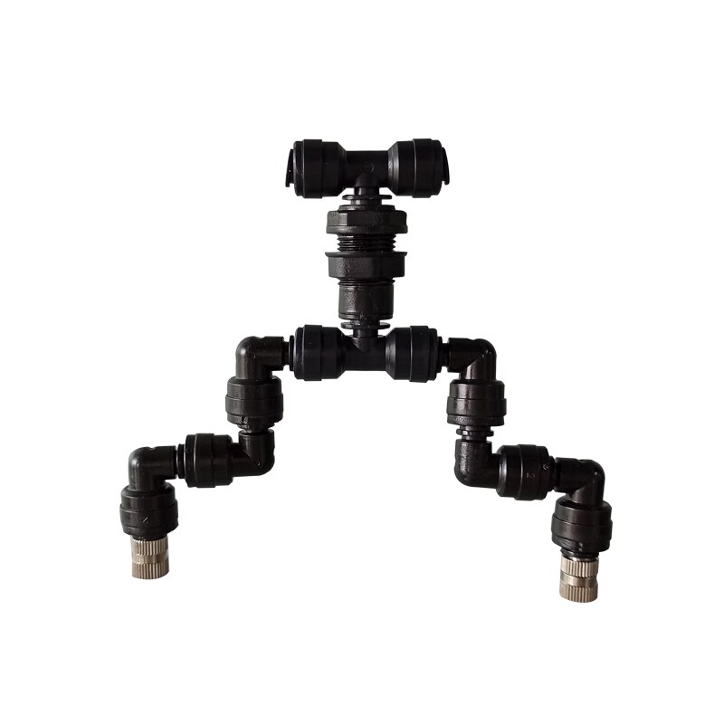 kit sistema di nebulizzazione per rettili acquario nebulizzatore spruzzatore serbatoio foresta pluviale 360 sistema di raffreddamento per animali domestici regolabile