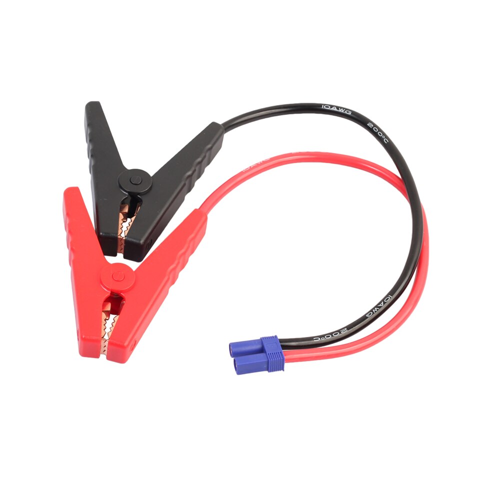 12V EC5 Adapter Wire Clips Battery Clamp For Car Jump Starter Auto Engine booster 4: Default Title