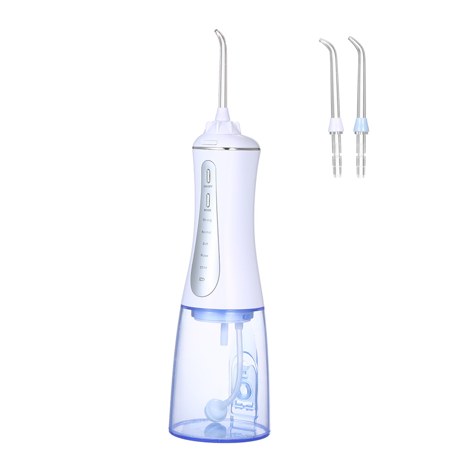 muntlig irrigator vannflosser usb oppladbart vannflosser bærbar vannstråle 350ml vanntank vanntett tannrenser