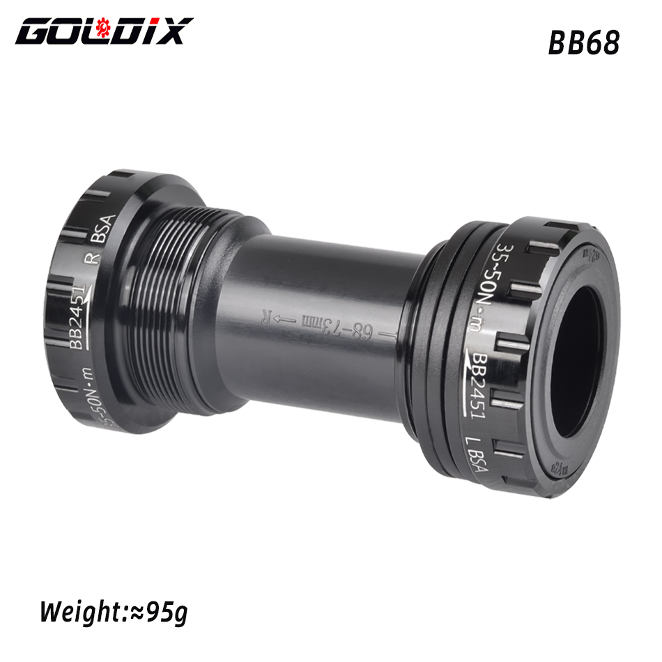 GOLDIX BB68 / BB92 tretlager fahrrad Adapter Kurbel 1.37/24mm für MTB Rennrad DRÜCKEN tretlager: Weiß