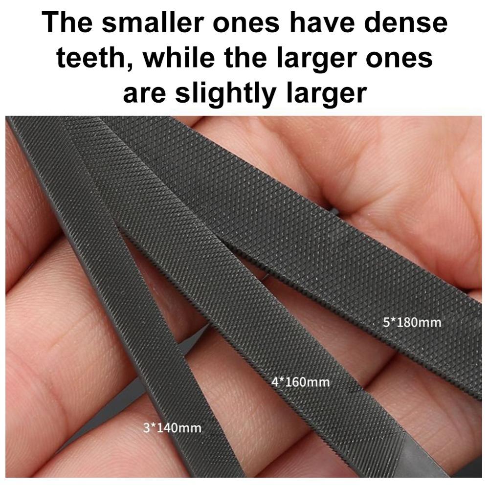 10 Pcs Needle File Set For Jeweler Wood Carving Craft Metal Glass Stone Craft Sewing Hand Files Tool 3 Sizes