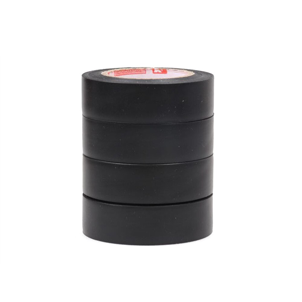 1 Rolls Vinyl Pvc Black Insulated Electrical Tape Self-bonding Rubber Waterproof Tape Rubber Insulated Adhesive Black Tape