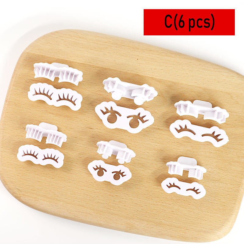Moules à biscuits en forme de lunettes, ustensiles de cuisson, bricolage de gâteau de mariage pour enfants: C