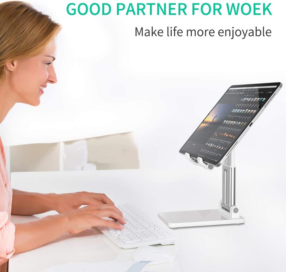 Smart Phone Desktop Tablet Holder Stand Cell Foldable Extend Desk Mobile Phone Support For iPhone iPad Samsung Huawei Xiaomi