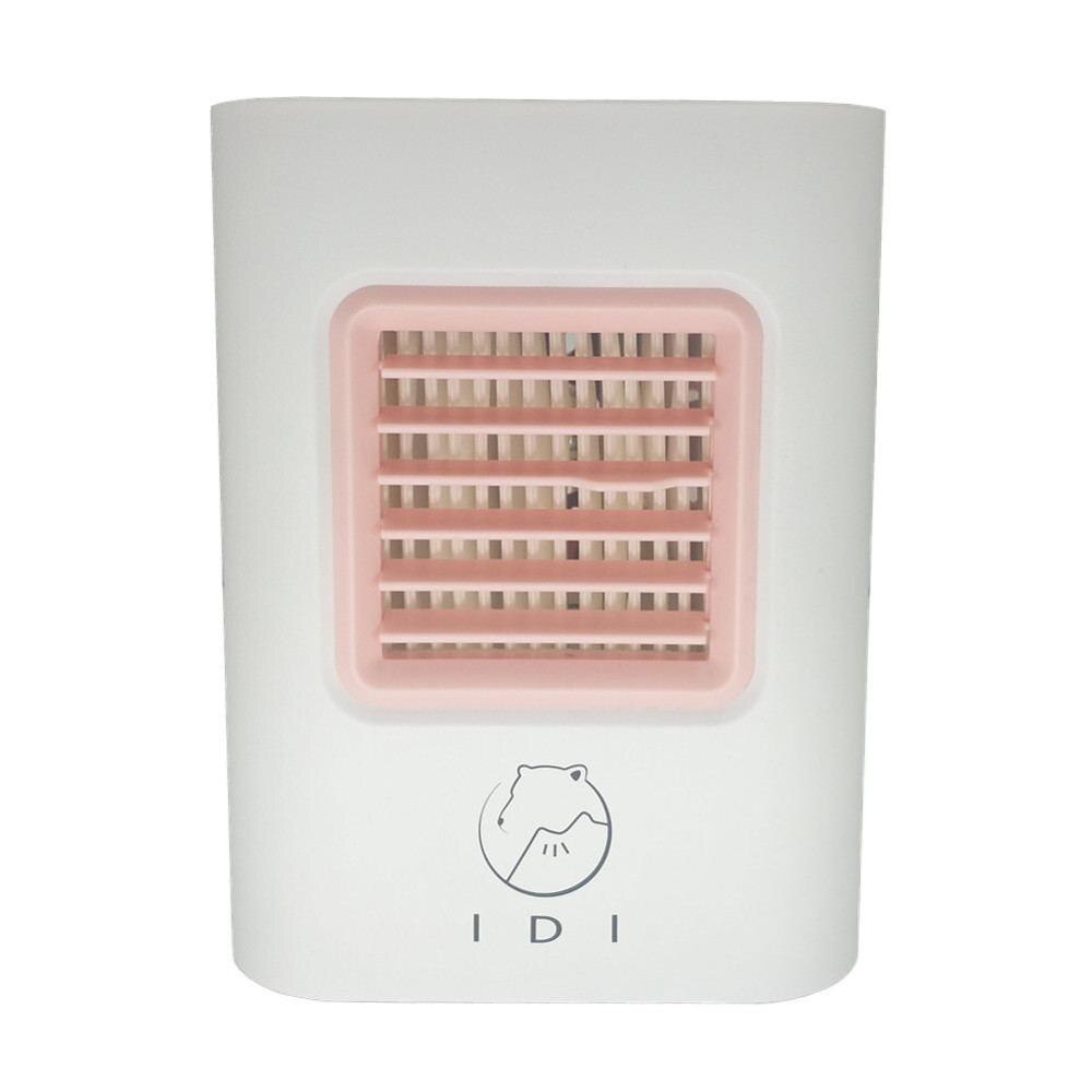 Neue USB Mini Lüfter tragbare klimaanlage für Autos Büro tisch Wasser Klimaanlage Ventilator: pink