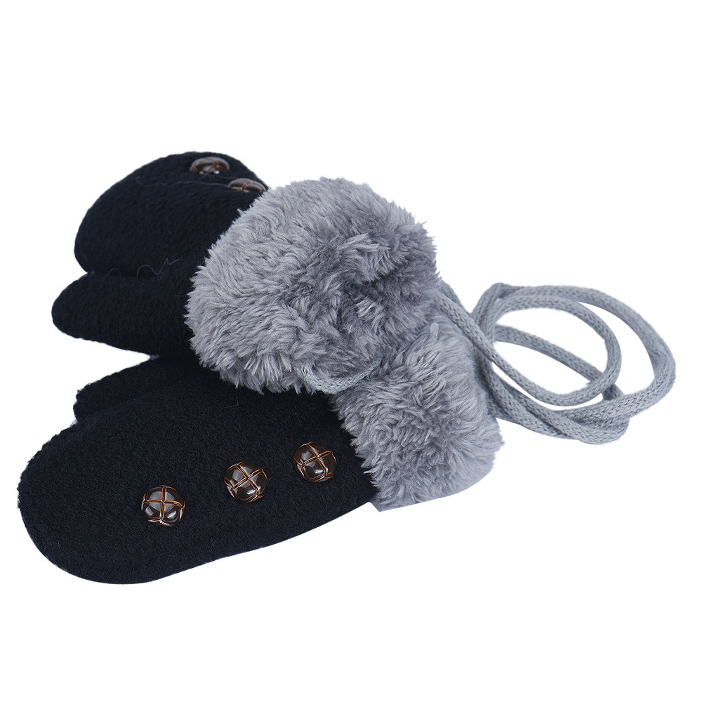 TELOTUNY baby handschuhe neugeborenen winter fäustlinge 0-12 monate gants enfant U71219