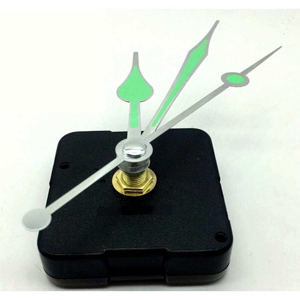 luminous Silent Quartz Wall Clock Spindle Movement Mechanism Part DIY Repair replacement Fluorescent needles