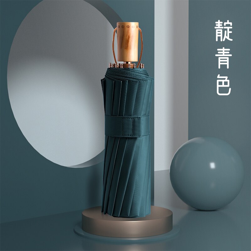 3Fold Academy Zon Winddicht Paraplu Reizen Grote Luxe Clear Parasol Paraplu Regen Vrouwen Sombrilla Ambrella BW50YS