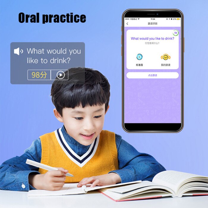 Portable Smart Instant Voice Translator P2 Multi-Language Speech Interactive Translator Bluetooth Real Time