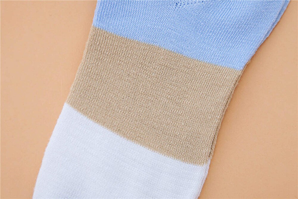 Women Comfortable Ankle Stripe Cotton Socks Novelty Colorful Summer Happy Combed Cotton Short Socks Stripe Boat Socks #W3