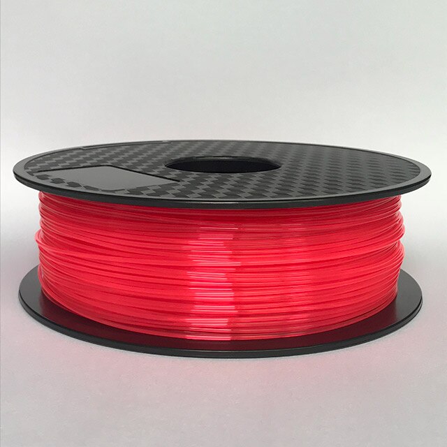 1.75Mm Pla Filament 1Kg, Perfect 3D Print Plastic 3D Printer Levert 3D Print Materiaal: Tran-Rood