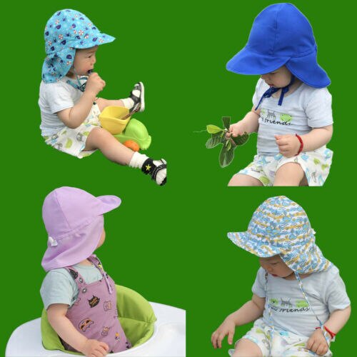 NEUE Babys Sonnenhut Sommer Strand Hütte Sonne Kappe UV Schutz Neugeborenen Kleinkind freundlicher Jungen Mädchen Sonne Kappe Headwear außen S/L