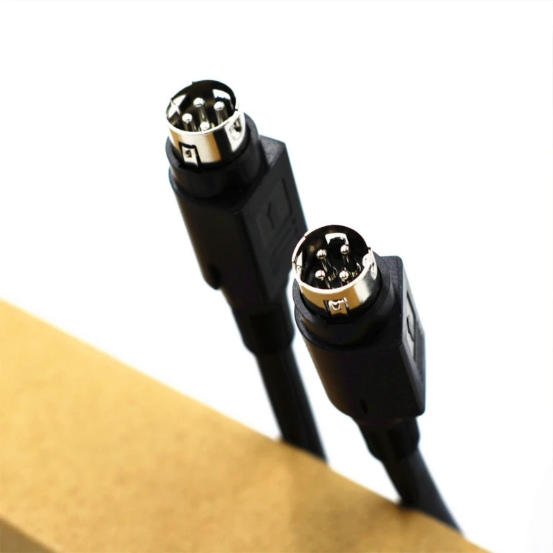4Pin Speaker Cable for R1700BTR1600TIII Speaker 4Pin DIN Male to Male Cord Highly Temperature Resistant PVC Cover