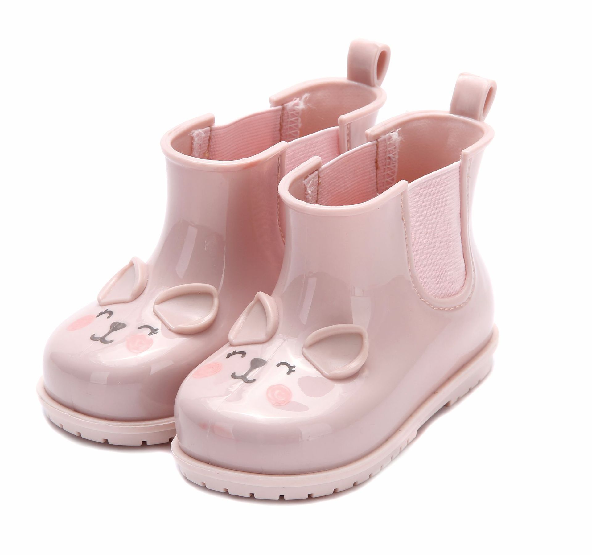 Bottes de pluie pour enfants | Chaussures de gelée, motifs imprimés de dessins animés, pour filles,: Rose / 10