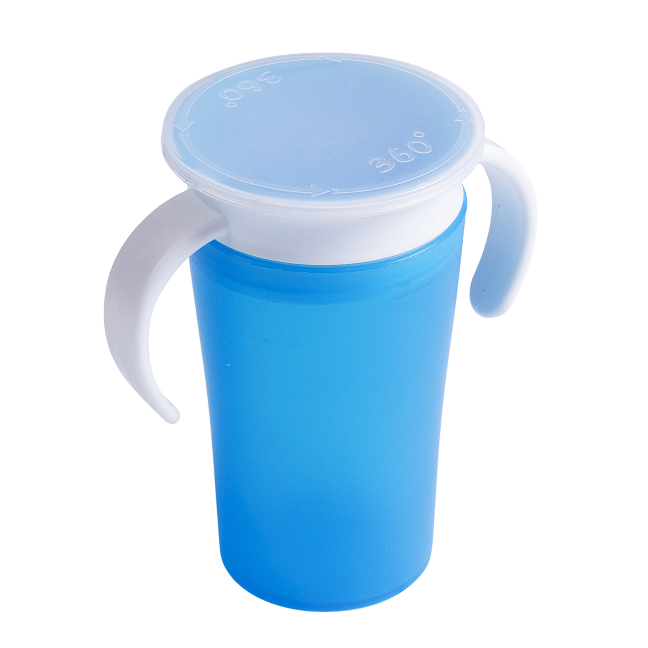 Bærbar munchkin mirakel børn studerende træning 360 graders drink forhindre lækker kop: Blå