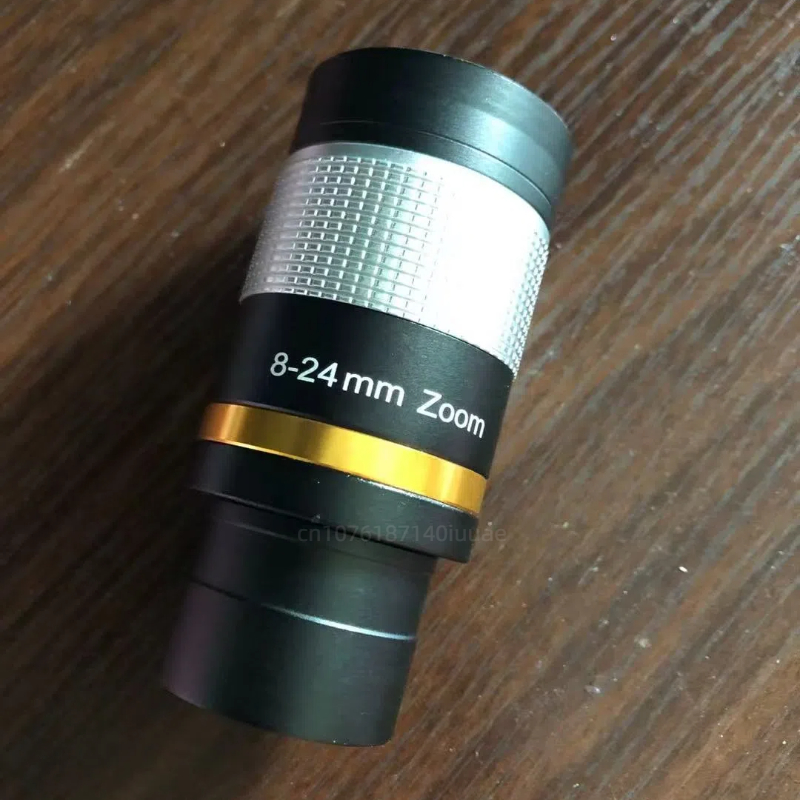Astronomical Telescope Eyepiece, 8-24mm/7-21mm Zoom Eyepiece, All Metal Continuous Zoom, Astronomical Telescope Accessories: Beige