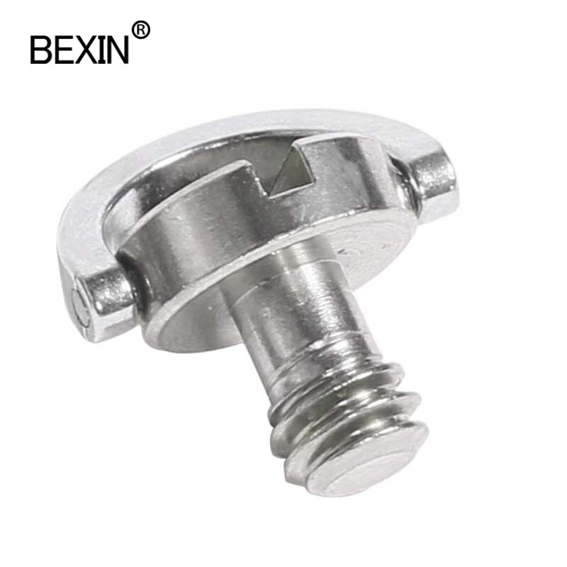 1/4 inch camera schroef d-ring adapter montage schroef snelkoppelingsplaat schroef voor digitale camera statief monopod kop klem